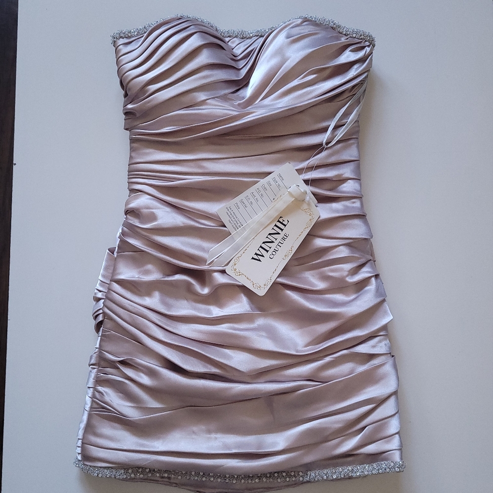 Winnie Couture Tulia Evening Dress style 8382R Size 6. Prom, wedding, bride maid